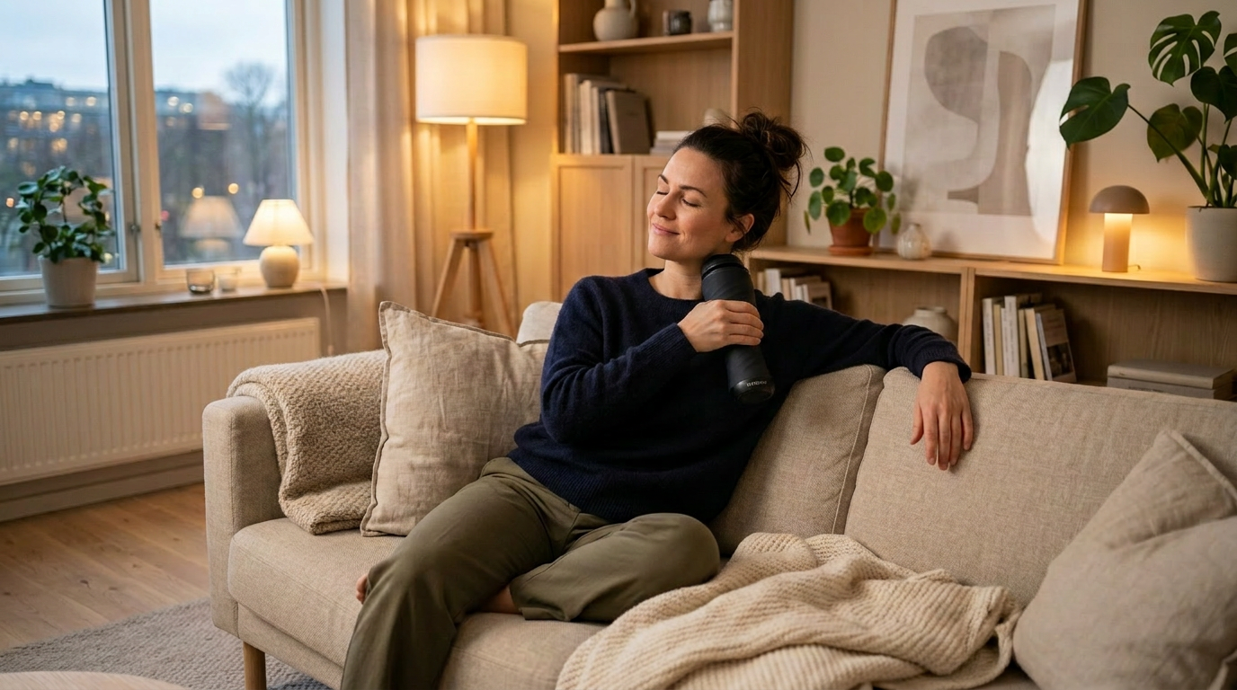 Avslappning efter jobbet med Wyberon – nacke och axlar